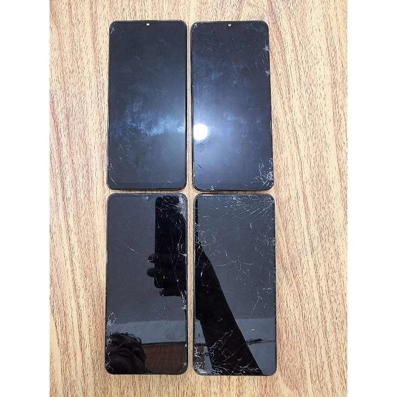 LCD SAMSUNG A12 (A125) COPOTAN ORIGINAL RETAK GLASS