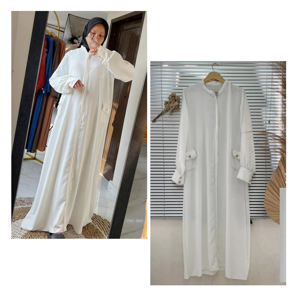 Baju gamis wanita 2026 model Gamis kekinian Gradhia DRESS bahan CRINKLE simple elegan Baju wanita Le