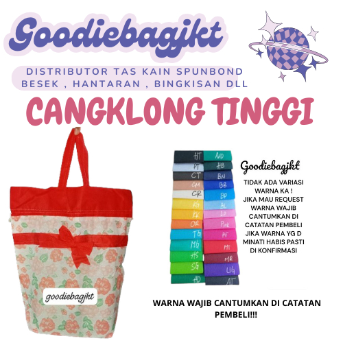 

Goodiebag tas kain toples nastar,kuker cangklong tinggi isi 12pcs tas kain hampers kuker lebaran