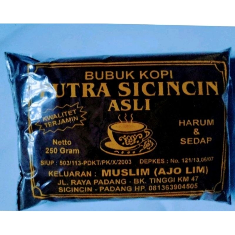 

KOPI PUTRA SICINCIN ASLI 1Kg