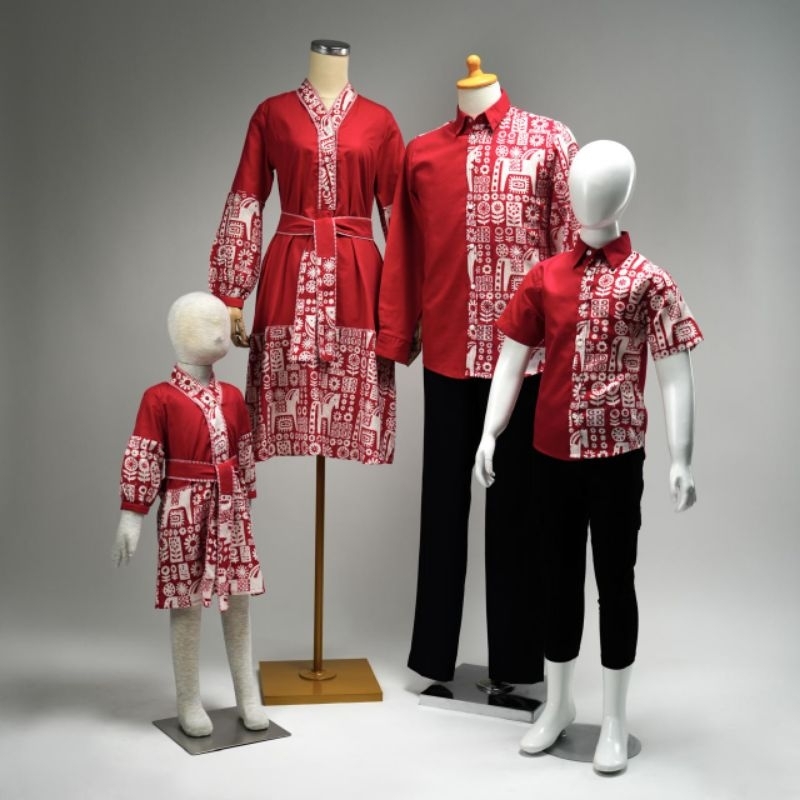 Sovinska set couple T58/Baju couple dewasa & anak/Sarimbit keluarga