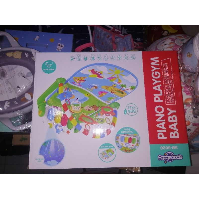 (EX KADO) Space Baby Piano Playgym Baby
