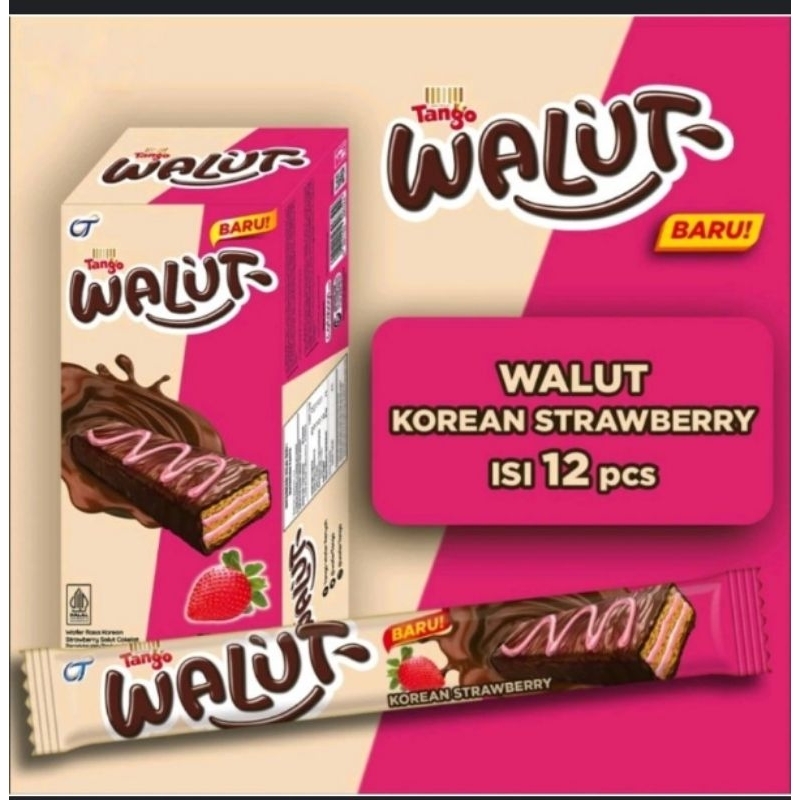 

TANGO WALUT KOREAN STRAWBERRY ISI 12 pcs