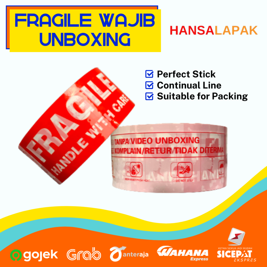 

FRAGILE UNBOXING HANDLE WITH CARE