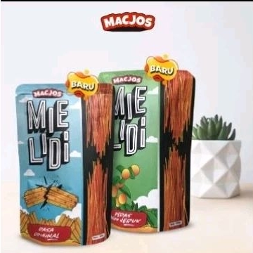 

macjoss mie lidi varian original dan pedas daun jeruk 100gram