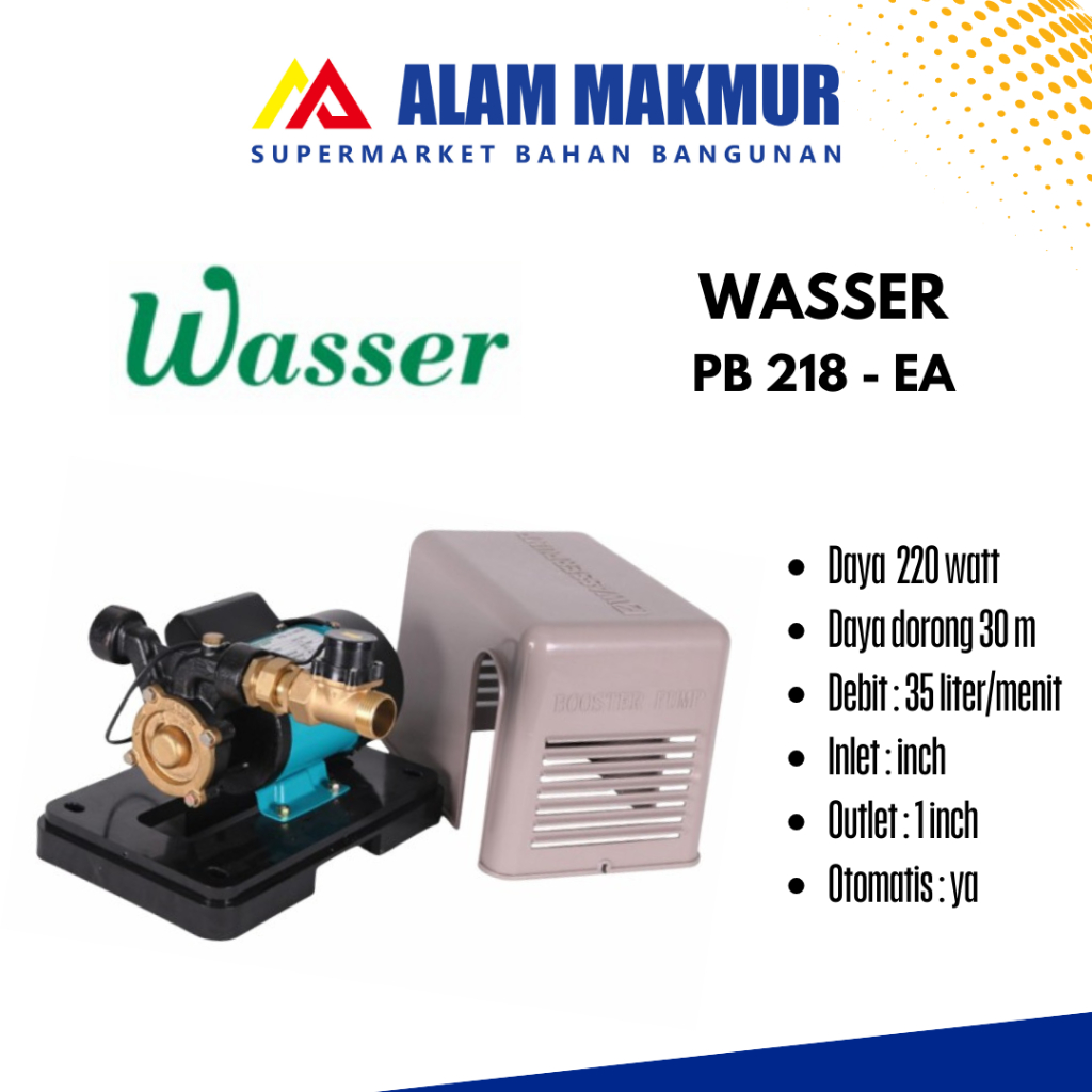POMPA DORONG BOOSTER WASSER PB218EA PB 218 EA / BOOSTER WASSER
