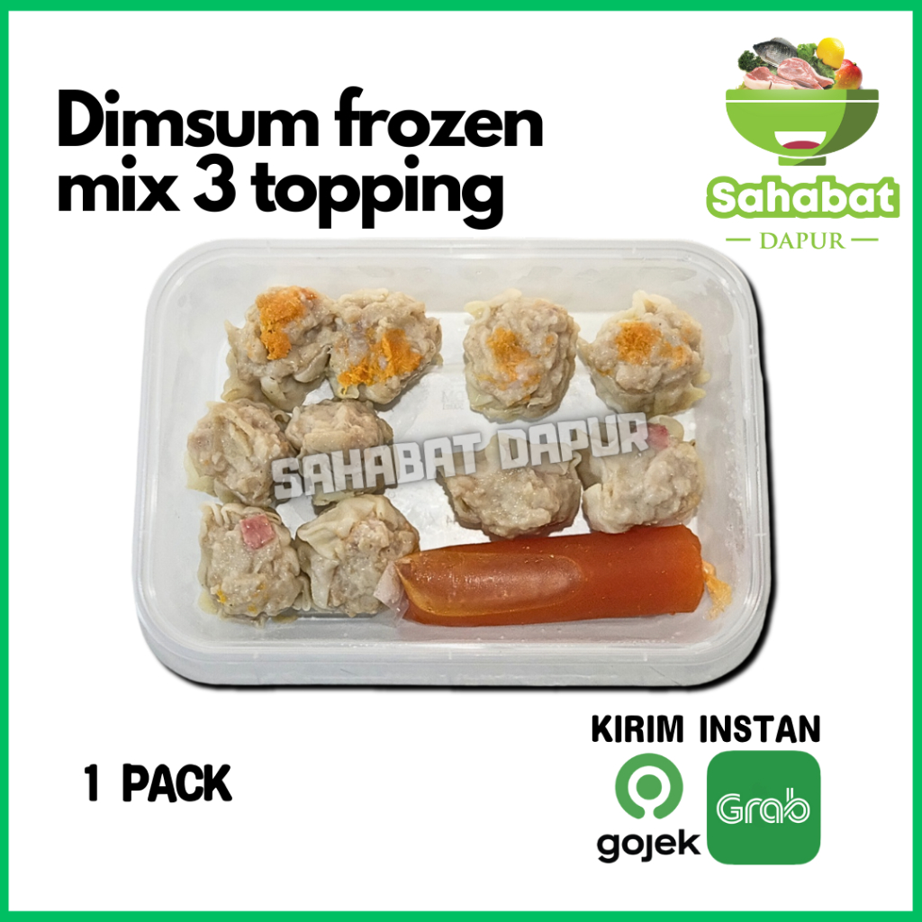 

Dimsum Enak 10pcs Free Box - Sahabatdapur
