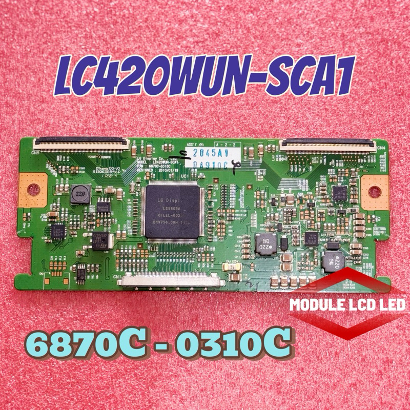 TCON LG 42LK450 LC420WUN-SCA1 6870C-0310C SECOND CABUTAN