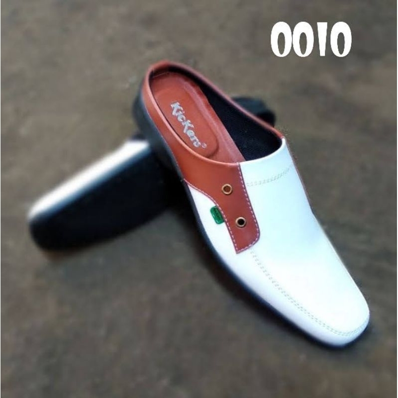 sepatu pantopel bustong pria formal sepatu sandal slop pria sepatu sandal santai