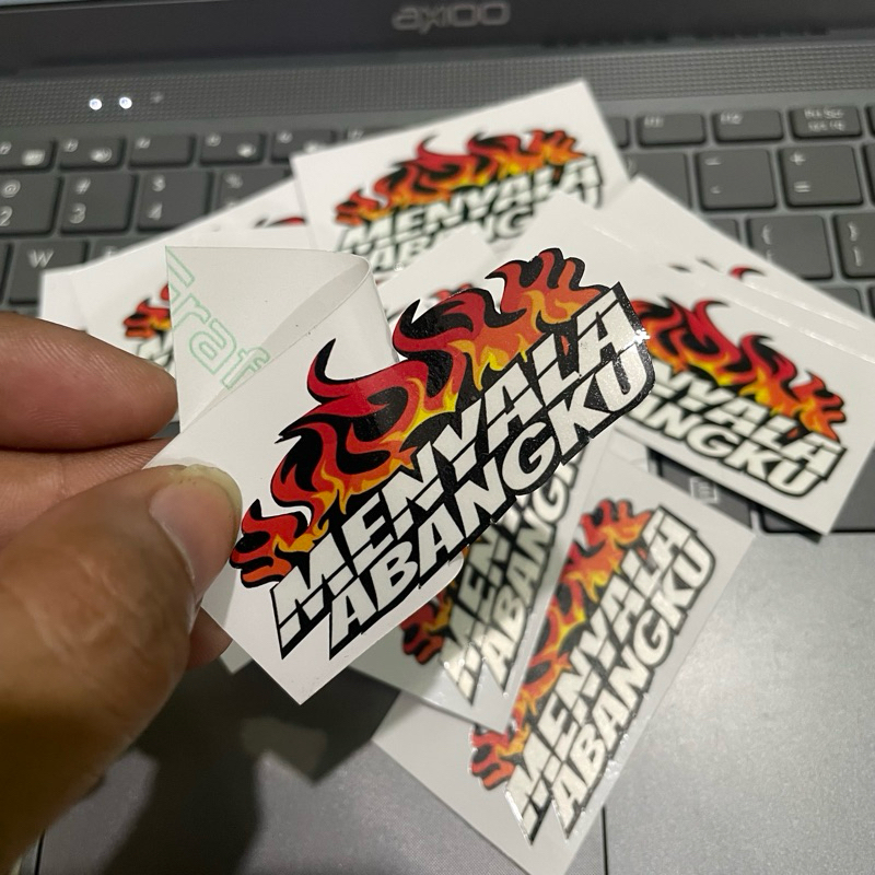 

Sticker Viral Menyala abangku 001