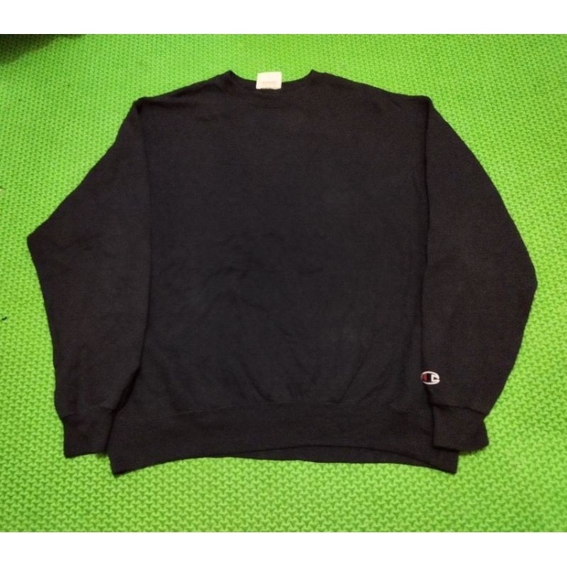 Crewneck Champion Hitam polos