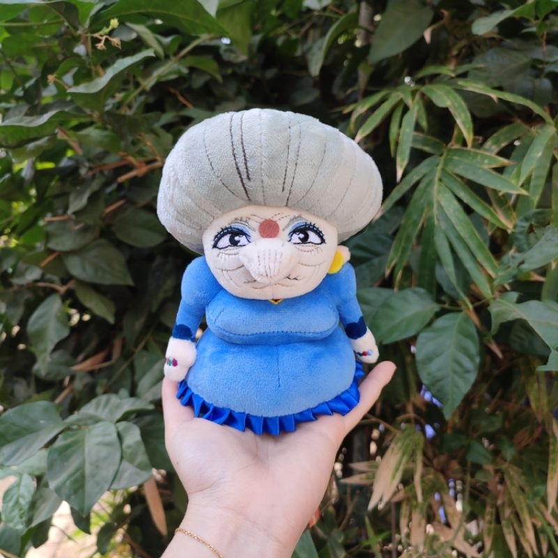 SUN ARROW Boneka Yubaba SPIRITED AWAY STUDIO GHIBLI ORIGINAL NEW TAG