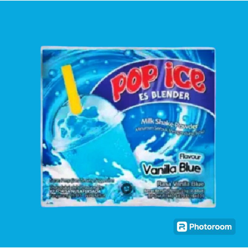 

POP ICE VANILA BLUE