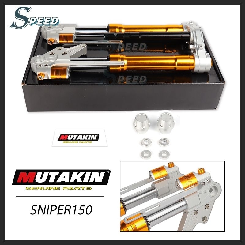 Tabung shock depan upside down cnc mutakin,ataka mx old,mx new,mx king.