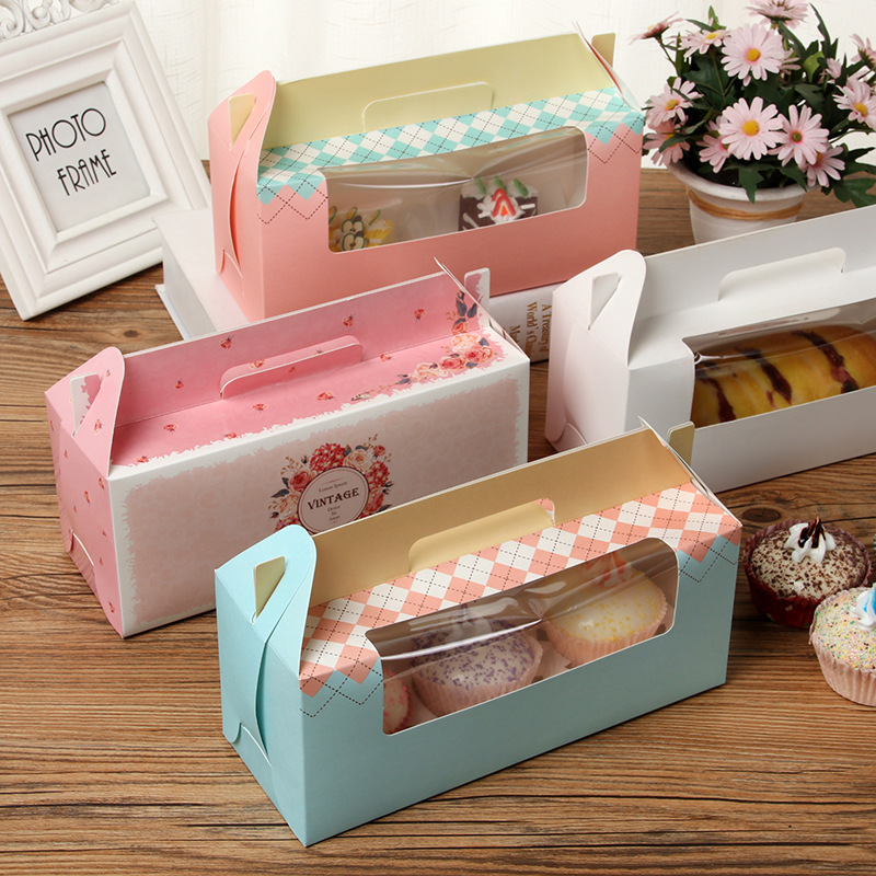 Kotak Kue Bolu Gulung / Box Cup Cake  / Kotak Kue