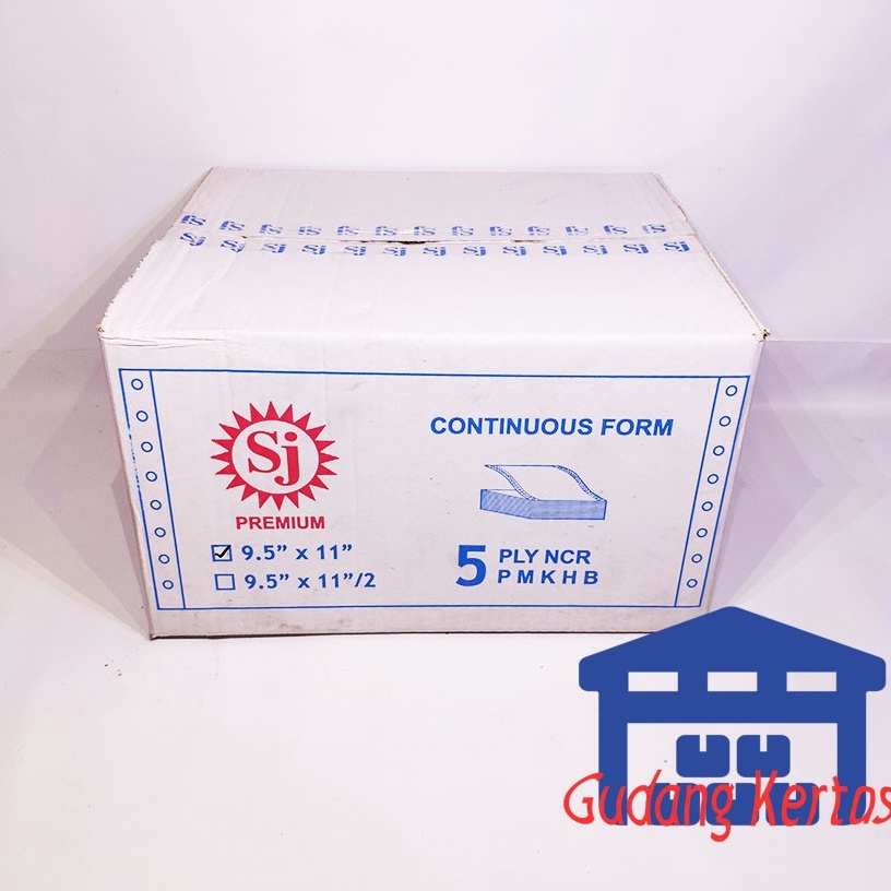

KODE PRODUK 96ZH7242 SJ Premium Kertas Continuous Form 95 x 11 5 Ply NCR