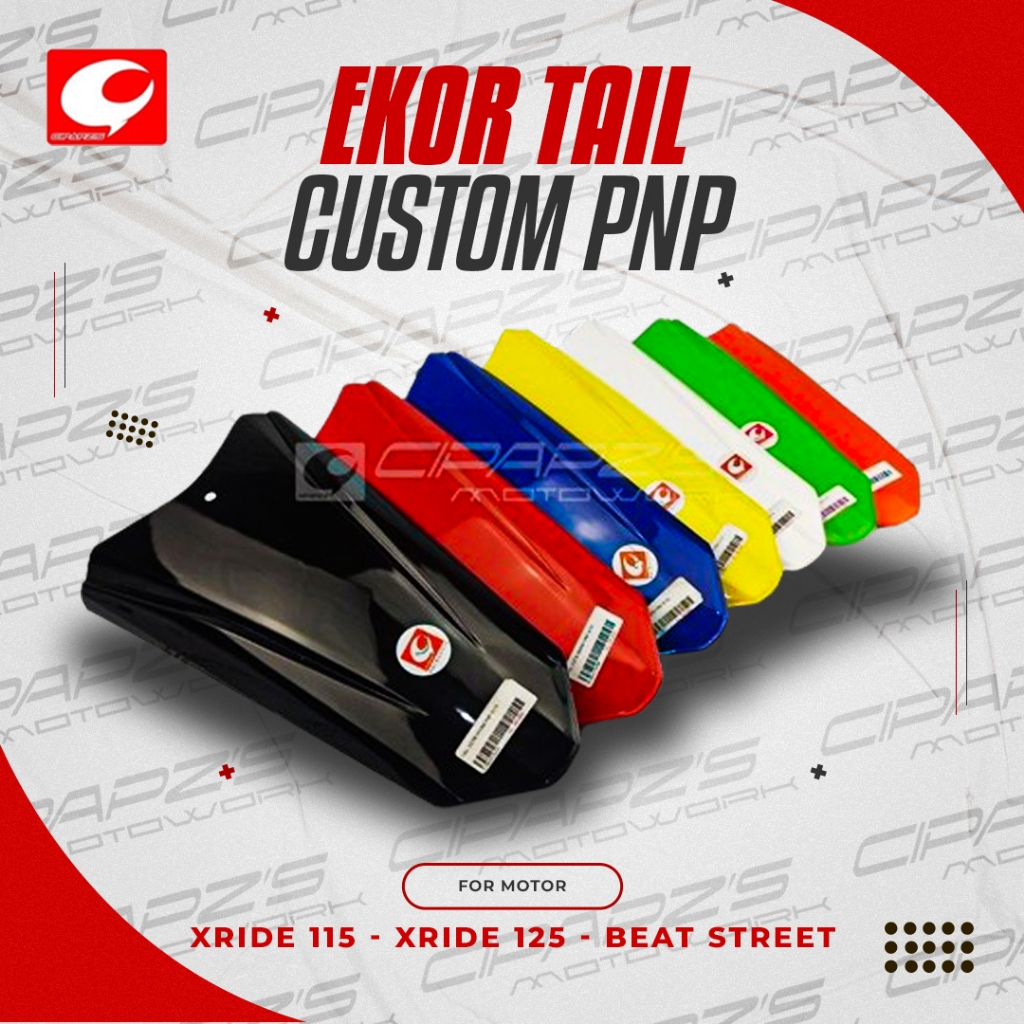 Ekor Tail CSTM Beat Street X-Ride 115 dan X-Ride 125