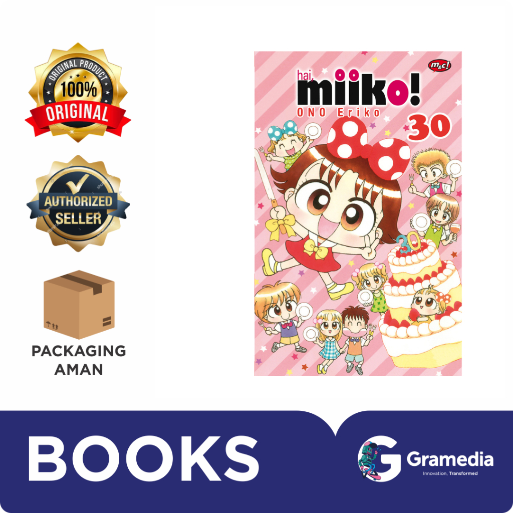 Gramedia Bandung - Hai, Miiko 30 - Bookpaper