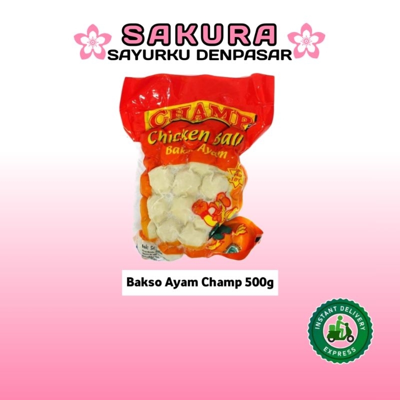 

Bakso Ayam Champ 500g - SAKURA