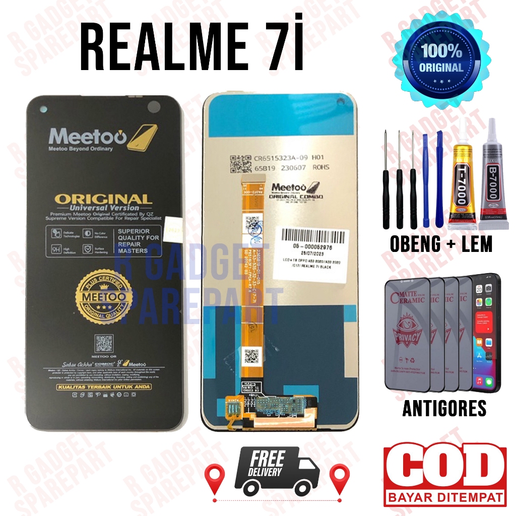 Lcd Realme 7i Original OEM Quality Lcd Touchscreen Realme 7i Fullset