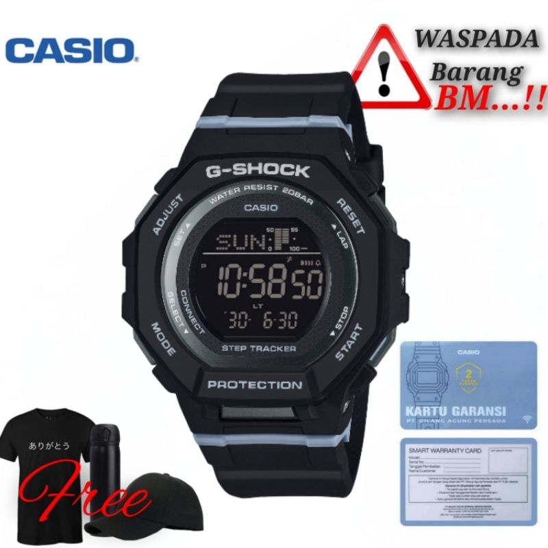 Jam tangan casio gshock Gmd-b300-1dr / gshock squad gmd-b300-1 / g shock original gmd-b300