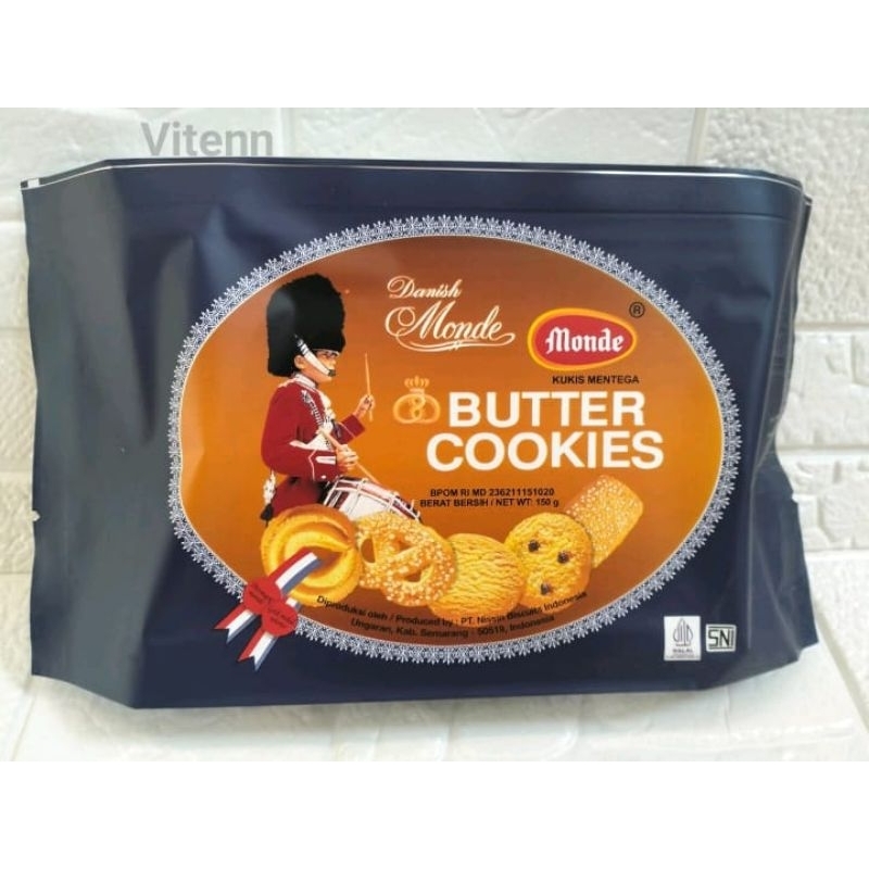 

biskuit butter cookies 150gr monde