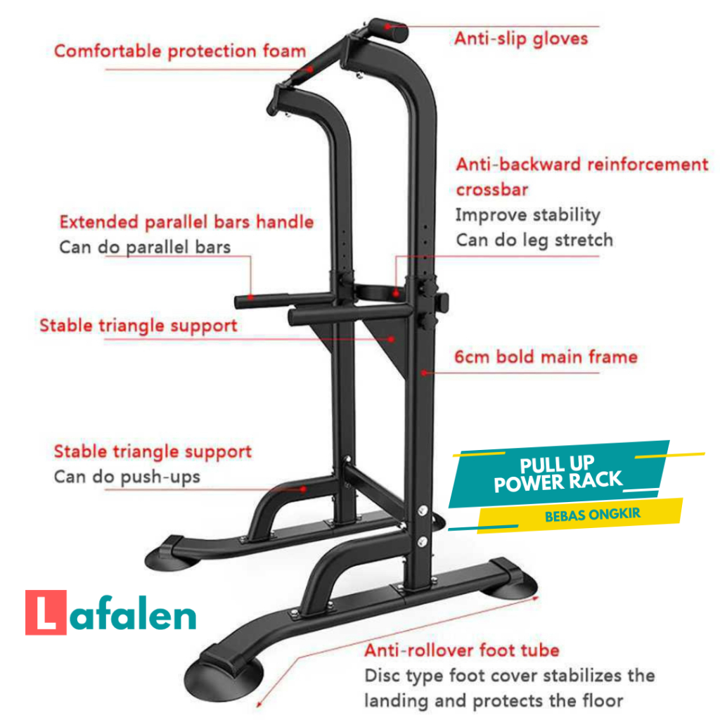 Alat Pull Up Di Rumah Pull Up Bar Multifungsi Alat Fitness Rumah