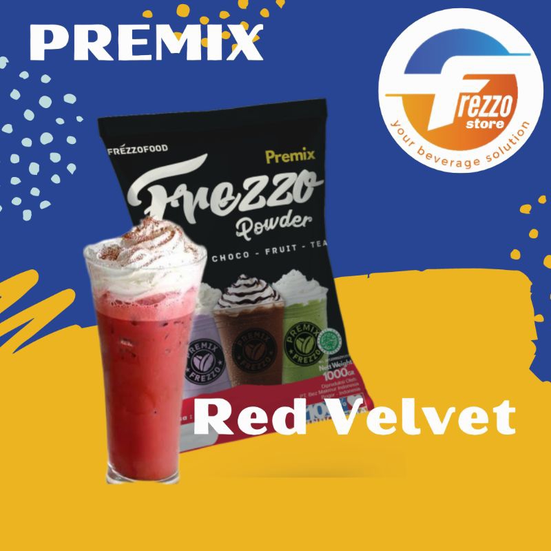 

FREZZO Powder Premix - RED VELVET