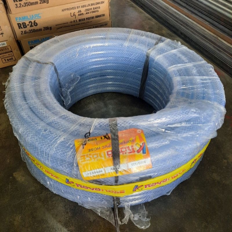 (1 rol 50m) Selang Benang 3/4 inch Tebal merk Koyohose / Selang Air Serat ¾" Koyohose Koyo / Selang 