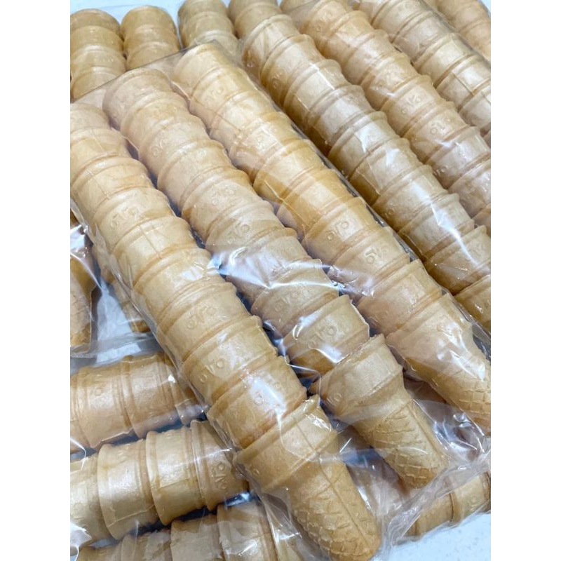 

✅Soft Cone Ice Cream Corong Opak Kerupuk Cuncum Es Krim isi 30 Pcs