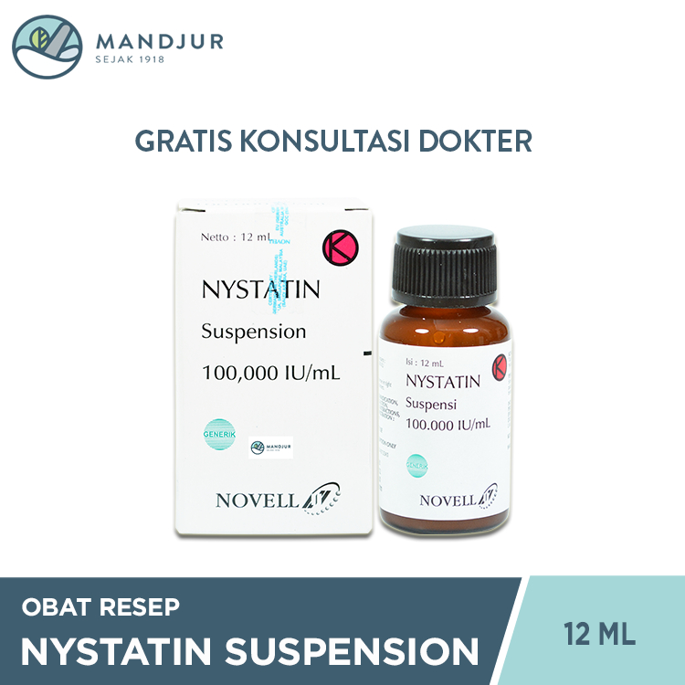 Nystatin Suspension 12 mL