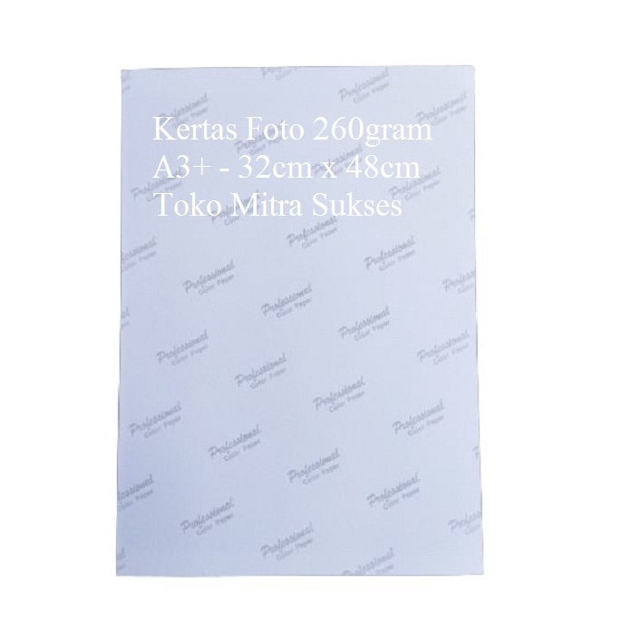 

KODE PRODUK PSFF5138 Kertas Foto Glossy 26gram A3 32cm x 48cm