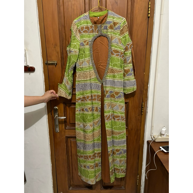 Preloved Dress Gamis Pesta Full Payet