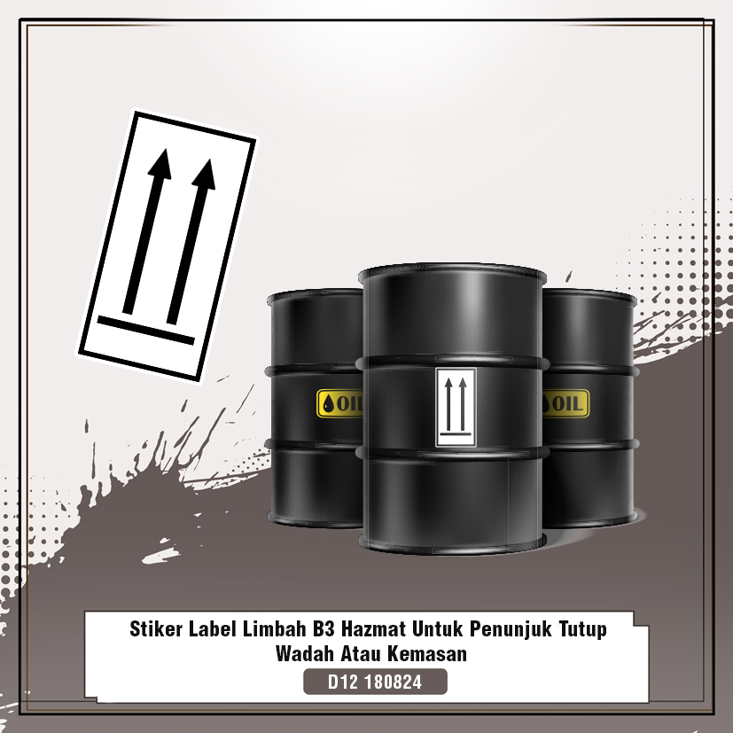 

Stiker Label Limbah B3 Hazmat Untuk Penunjuk Tutup Wadah Atau Kemasan multi Sticker