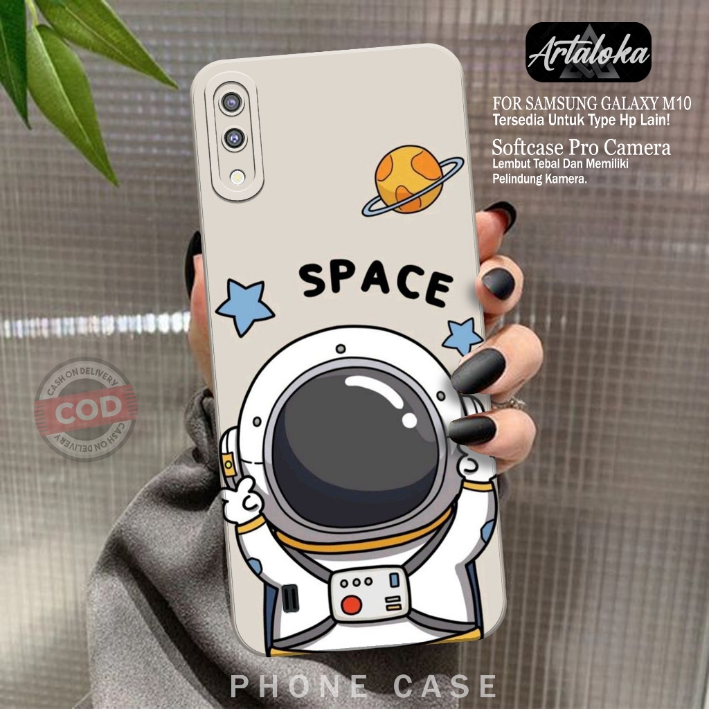 Softcase Hp Samsung Galaxy M10 Fashion Case Astronod Case Samsung Galaxy M10 Silikon TPU Pro Camera 