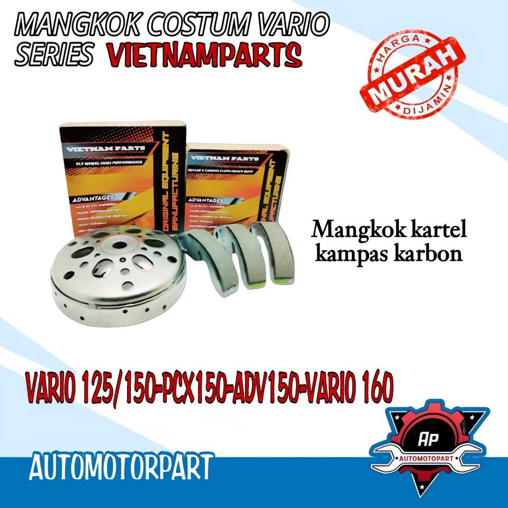 KAMPAS GANDA KARBON VARIO BEAT DELUXE BEAT GENIO PULLY BUBUT BEAT HUGGER AIRBLADE TAMENG AIRBLADE