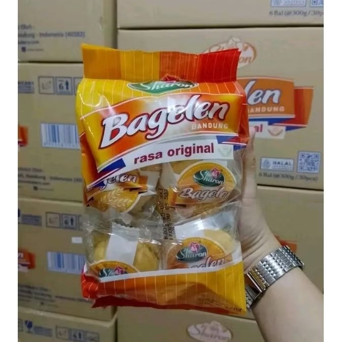 

Bagelen Rasa ori, coklat, keju isi banyak