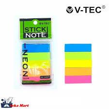 

V TEC stick note SN 57651/5MC
