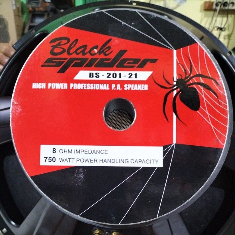 SPEAKER 21 INCH SPEAKER BLACKSPIDER 201-21 PROMO CUCI GUDANG TOKO