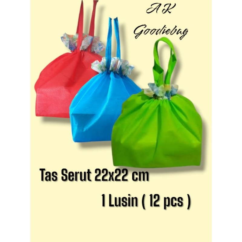 

Tas box nasi/Spunbond /serut 22x22