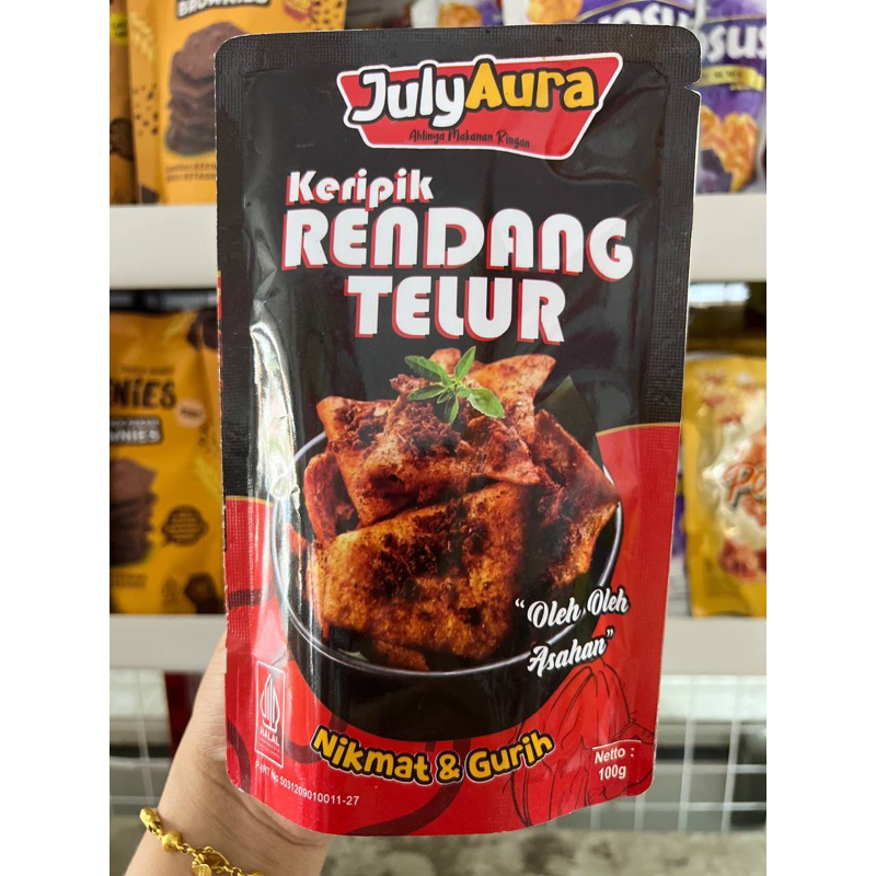 

keripik rendang telur 100g