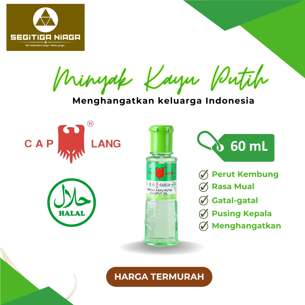 minyak kayu putih Cap Lang 120 mL ASLI 100%