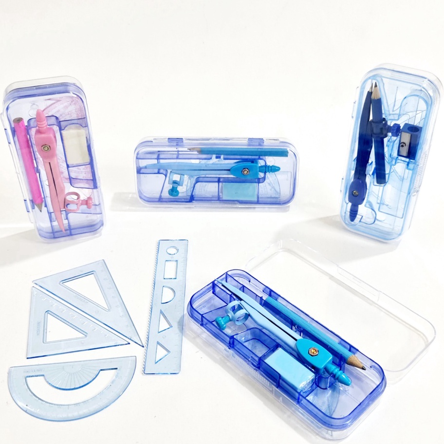 

PRODUK UNGGULAN SOS Jangka XBS51 Set 7 Jangka Sekolah Math SetCompass
