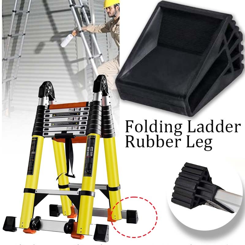 Kaki Karet Tangga Lipat Multifungsi Karet Tangga Teleskopik Universal Karet Kaki Tangga Lipat Alumin