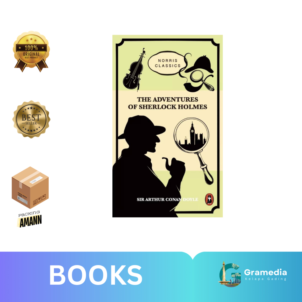 Gramedia MKG - Buku Import - The Adventure of Sherlock Holmes - Sir Arthur Conan Doyle