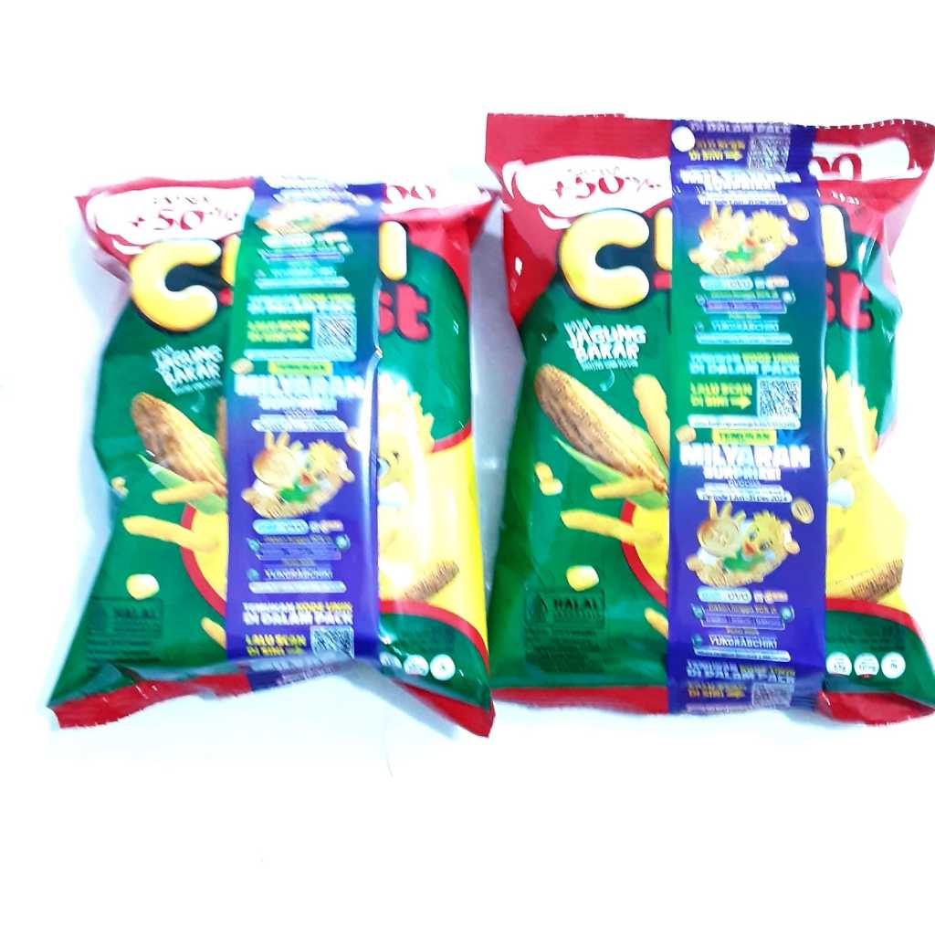 

Chiki Snack Twist Roasted Corn 22.5 Gr - Per Pcs