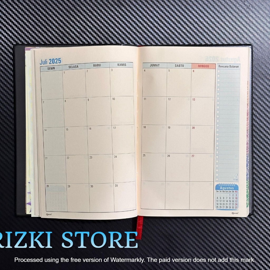 

AGENDA DELUXE 2025 KERTAS PUTIH DAN KREM