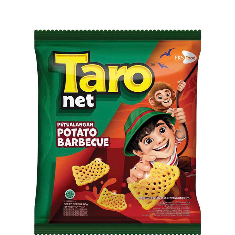 

taro net potato barbeque 32g - taro potato barbeque - taro barbeque