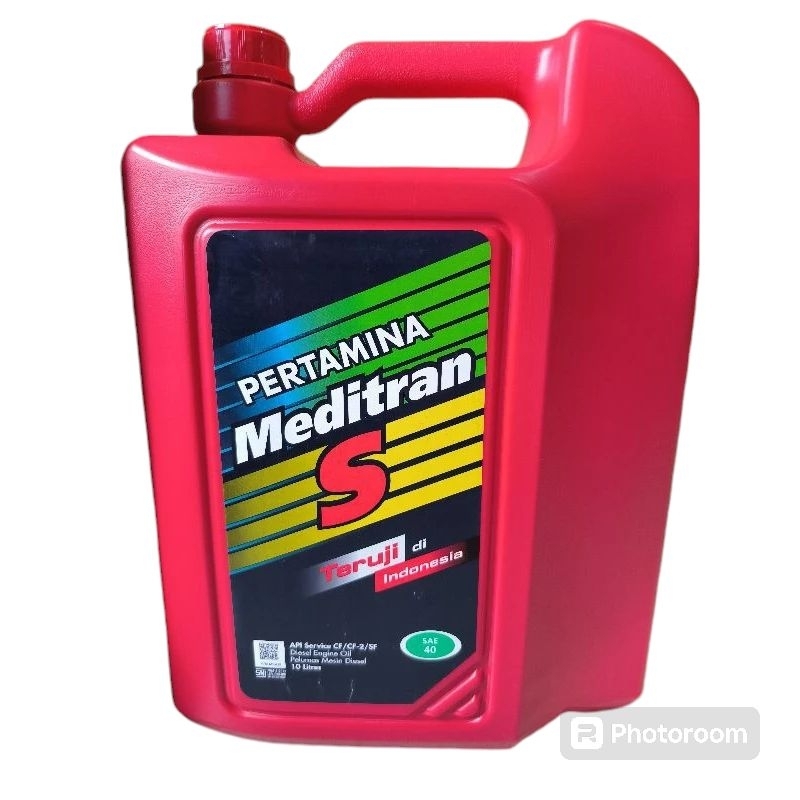 OLI PERTAMINA MEDITRAN S 10 LITER DIESEL SAE 40