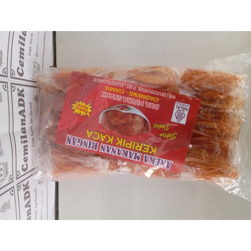 

kripca/keripik kaca pedas/keripik isi 20pcs